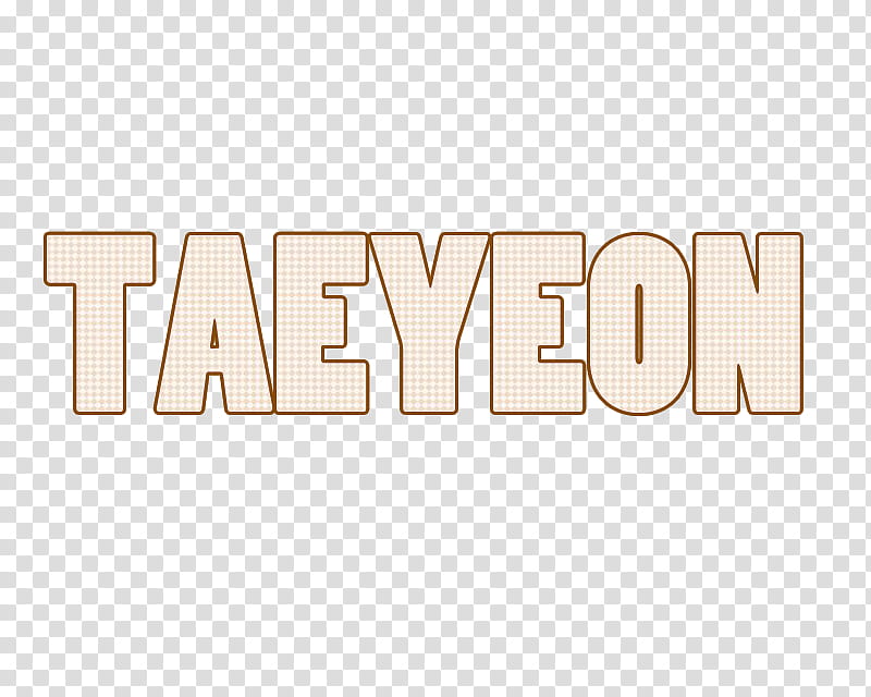 text SNSD, Taeyeon text transparent background PNG clipart
