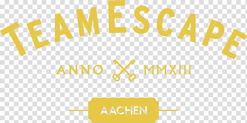 Team Escape Aachenthe Escape Room In Aachen Text, Teamescape Hamburg Live Escape Game, Logo, Yellow, Line, Area transparent background PNG clipart