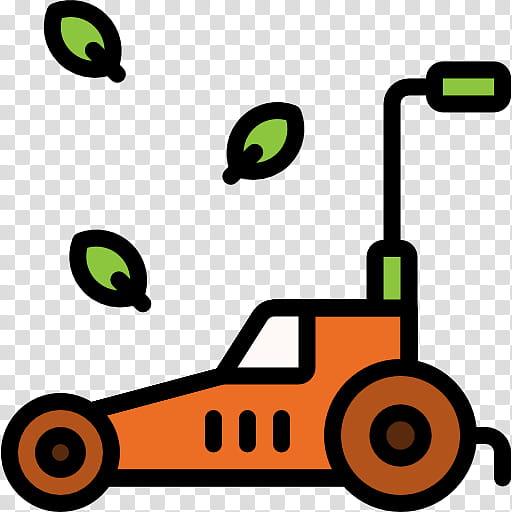 Lawn Mowers Green, Garden, Gardening, Topdressing, Mulch, Garden Tool, Aeration, Yellow transparent background PNG clipart