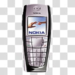 Mobile phones icons, nokia a, silver Nokia candybar phone transparent background PNG clipart
