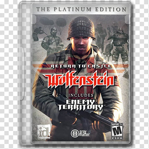 Game Icons , Return to Castle Wolfenstein Platinum Edition transparent background PNG clipart