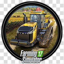 Game ICOs I, Farming Simulator   transparent background PNG clipart