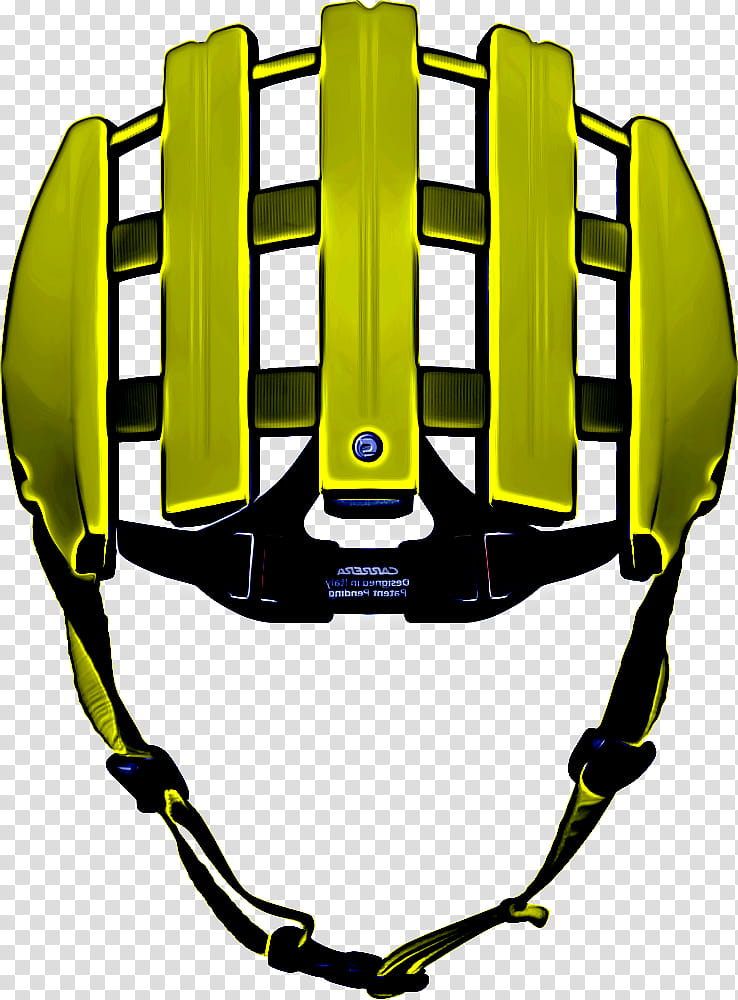 American Football Helmets Bicycle Helmets Lacrosse helmet, Cycling, Sports, Motorcycle Helmets, Carrera, Bmx, Sports Gear, Yellow transparent background PNG clipart