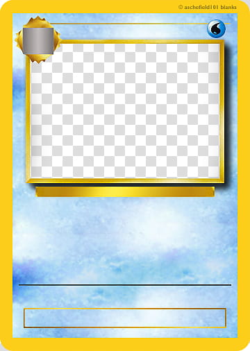 Blanks Classic Cards, Pokemon trading card illustration transparent background PNG clipart