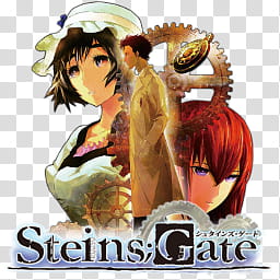 Steins Gate v Anime Icon, Steins;Gate v B transparent background PNG clipart