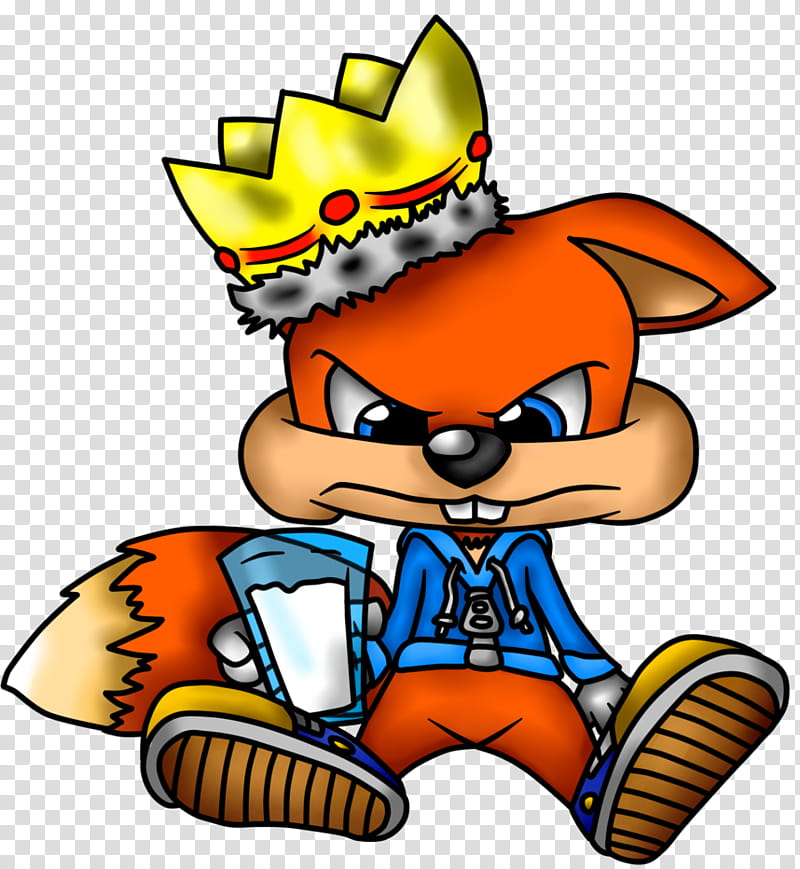 Conker The King transparent background PNG clipart