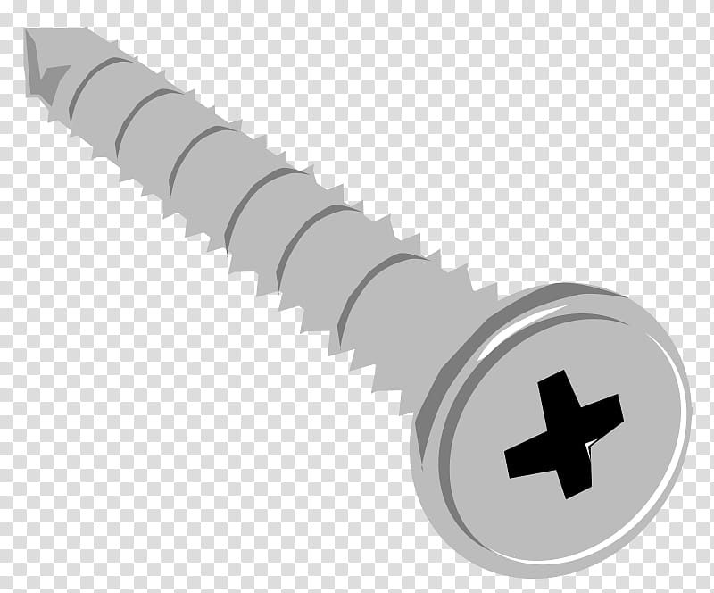 Bolt Hardware Accessory, Nut, Screw, Screw Thread, Fastener, Nail, Selftapping Screw, Screwdriver transparent background PNG clipart