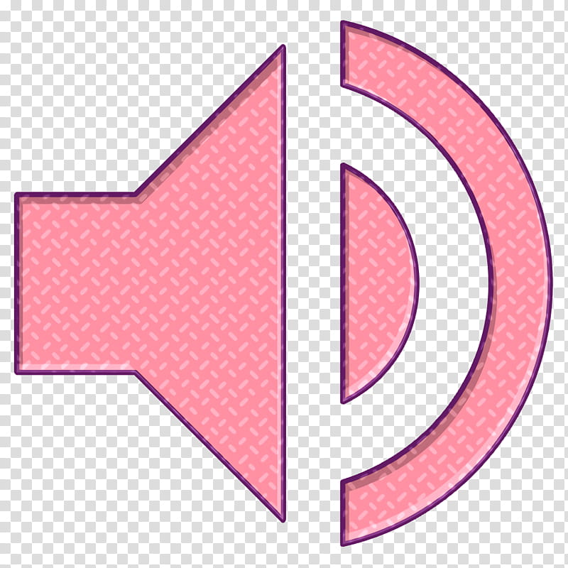 up icon volume icon, Pink, Line, Arrow, Logo, Symbol transparent background PNG clipart