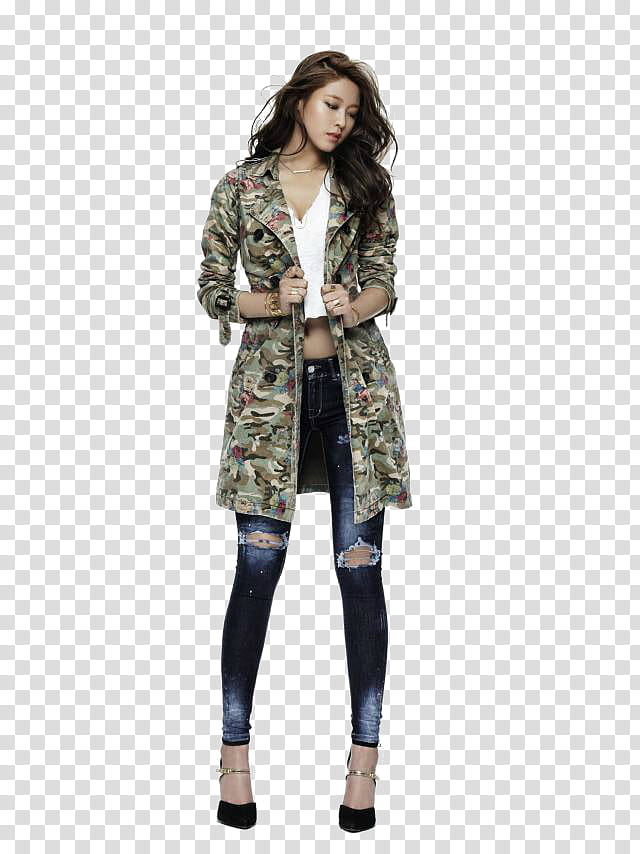 Seolhyun and Choi Taejoon Buckaroo transparent background PNG clipart