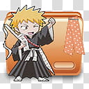 Folders Bleach , 'Ichigo By'Xx-Sweet-toxiiC-xX transparent background PNG clipart