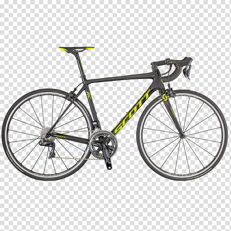Background Yellow Frame, Scott Addict 10, Bicycle, Scott Sports, Bicicleta Scott Addict Gravel 10 Disco 2017, Racing Bicycle, Bicycle Frames, Scott Scale transparent background PNG clipart