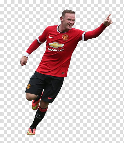 Wayne Rooney Manchester United - transparent background PNG clipart