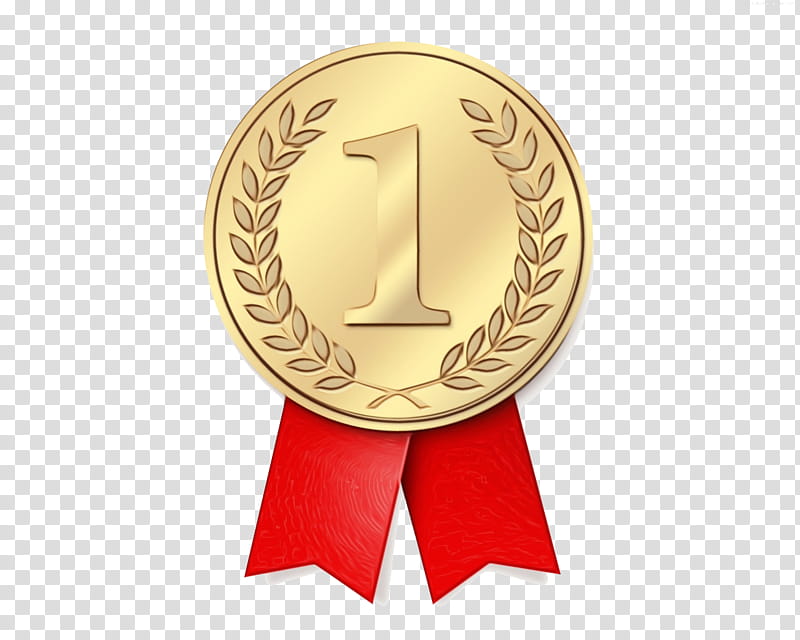 Cartoon Gold Medal, Bronze Medal, Silver Medal, Award Or Decoration, Ribbon, Coin, Emblem, Metal transparent background PNG clipart