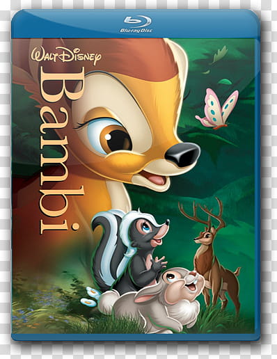 Disney Blu Ray Cover Icon , bambi transparent background PNG clipart