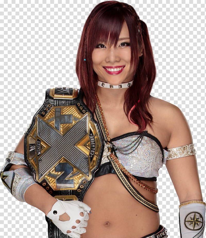 Kairi Sane NEW NXT Women Champion   transparent background PNG clipart