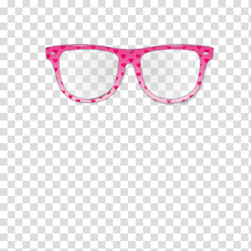 Recursos para un video tutorial, pink framed eyeglasses illustration transparent background PNG clipart