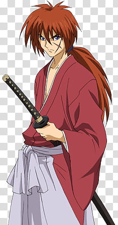 Kenshin samurai x transparent background PNG clipart