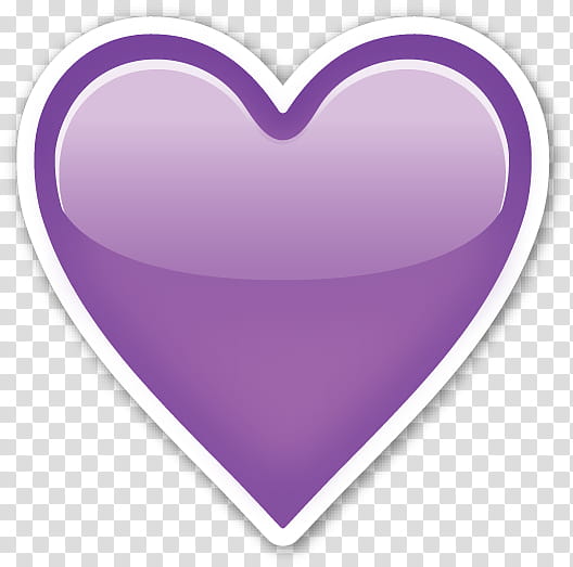 Emojis, purple heart emoji transparent background PNG clipart