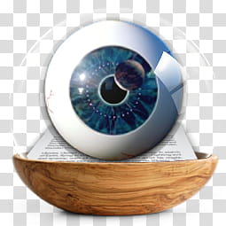 Sphere   the new variation, blue eyeball inside bowl illustration transparent background PNG clipart