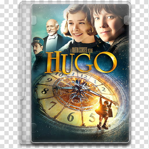 Movie Icon , Hugo, Hugo DVD case transparent background PNG clipart