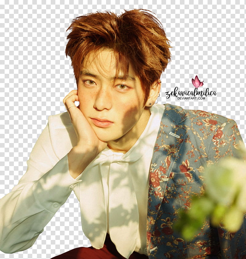 NCT Jaehyun Try Again, man wearing white necktie transparent background PNG clipart
