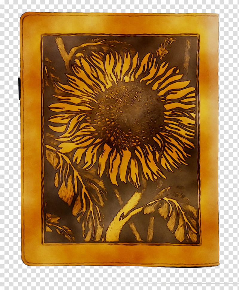 Brown Background Frame, Still Life , Frames, Rectangle, Sunflower, Yellow, Plant, Modern Art transparent background PNG clipart