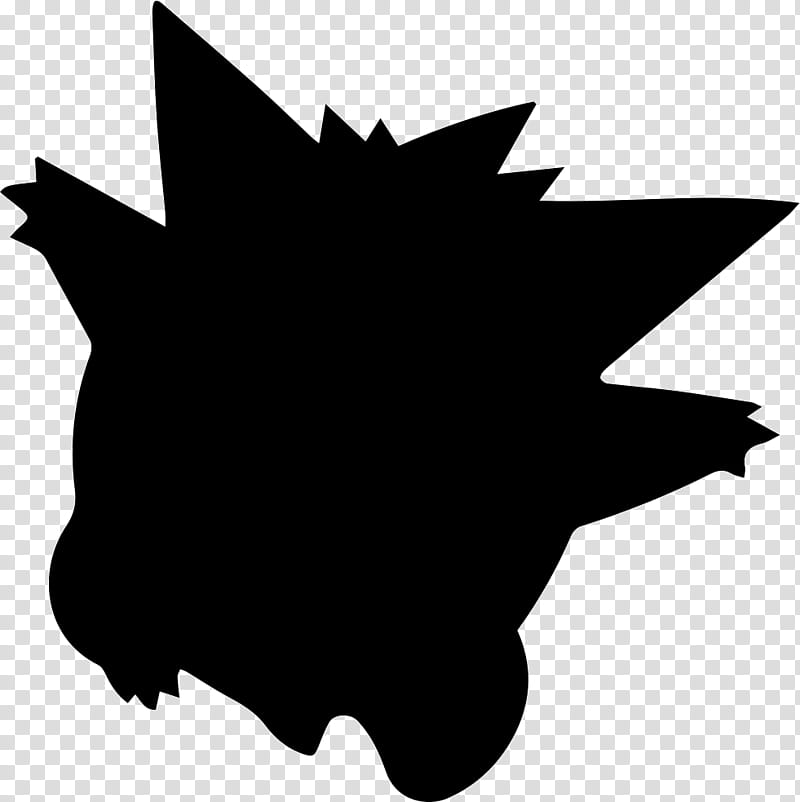 Black Star, Gengar, Haunter, Gastly, Video Games, Dark, Onix, Character transparent background PNG clipart