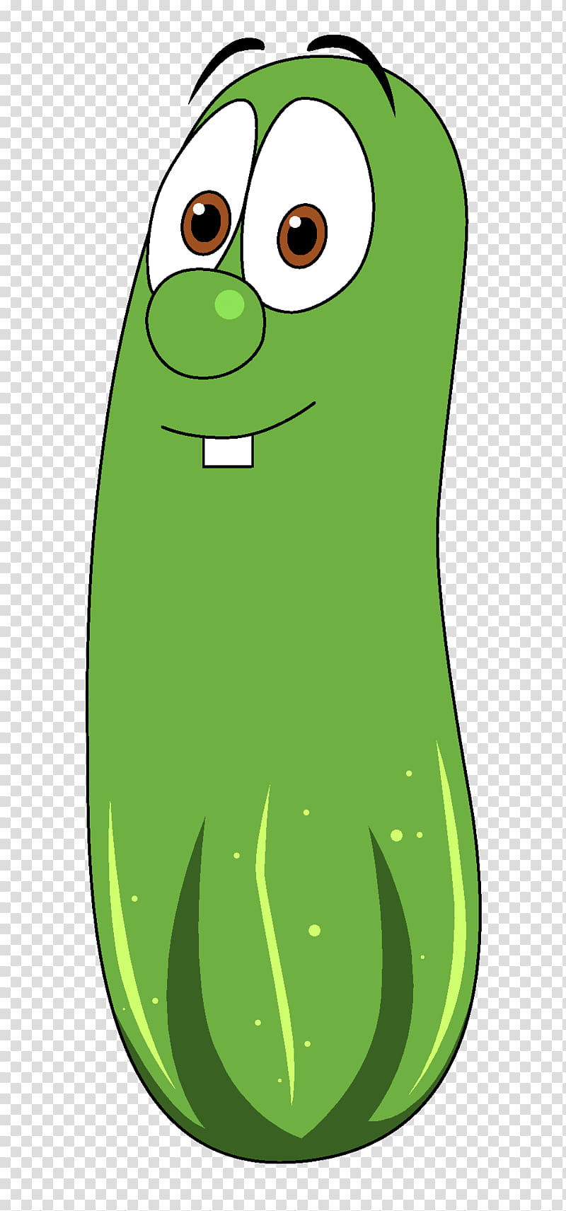VTitH Larry the Cucumber Dress Up Base , green cartoon character illustration transparent background PNG clipart