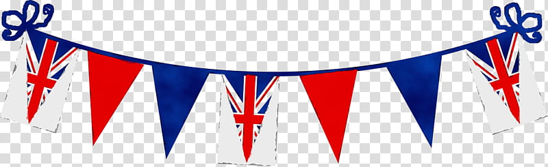 Union Jack, Watercolor, Paint, Wet Ink, Bunting, Animal Silhouettes, United Kingdom, Flag transparent background PNG clipart