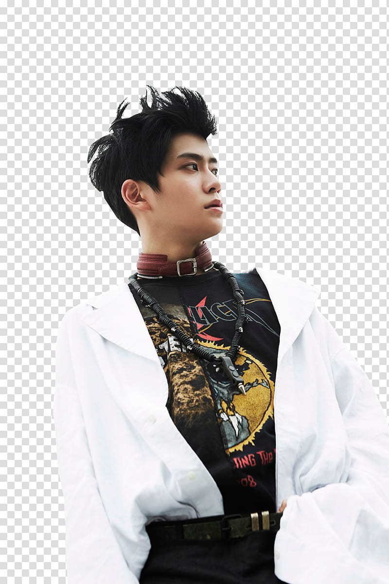 NCT Jaehyun, man wearing white long-sleeved top transparent background PNG clipart