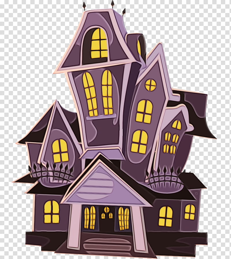 Halloween Cartoon, Cemetery, Facade, House, Upper Class District, Grave, Halloween , Landmark transparent background PNG clipart