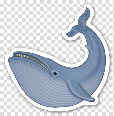 EMOJI STICKER , gray whale r transparent background PNG clipart