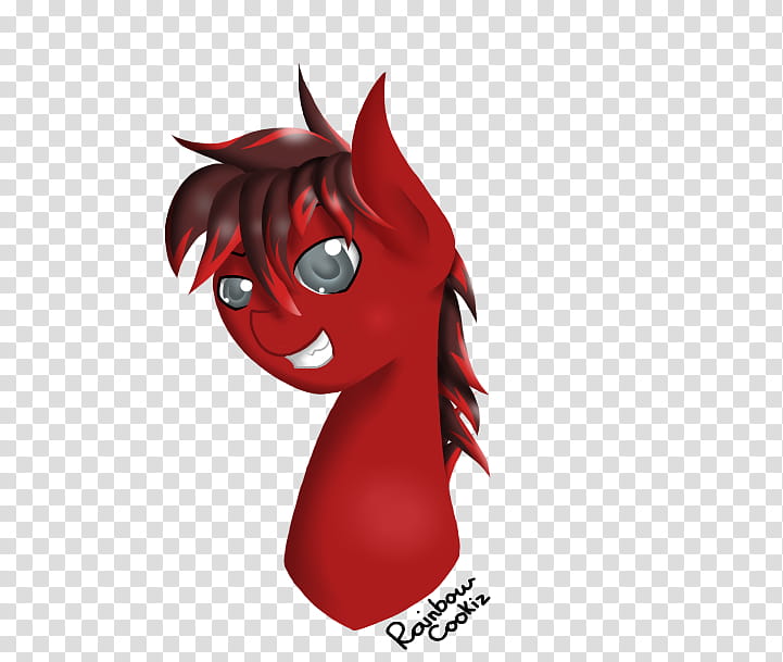 Shadow, red horse artwork transparent background PNG clipart