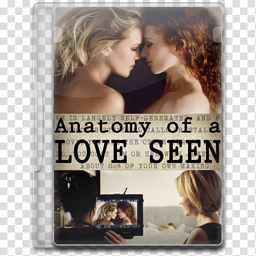 Movie Icon , Anatomy of a Love Seen, Anatomy of a Love Seen DVD case transparent background PNG clipart