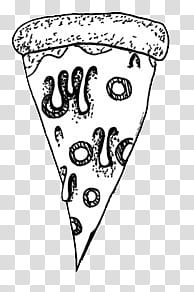 , sliced pizza illustration transparent background PNG clipart