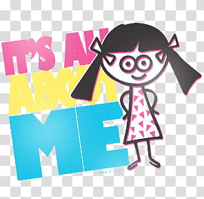 it's all about me text transparent background PNG clipart
