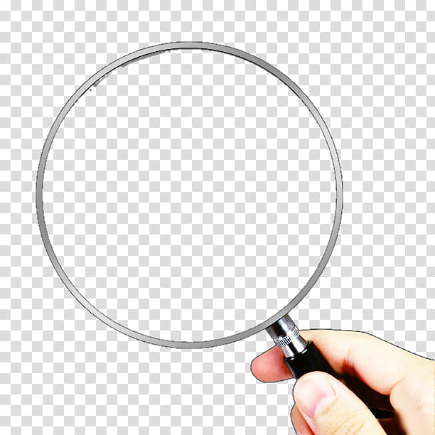 Lupa, person holding magnifying glass transparent background PNG clipart