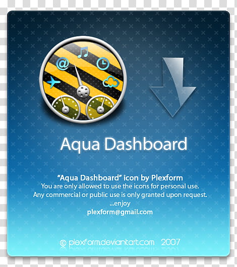 Aqua Dashboard, Readme icon transparent background PNG clipart