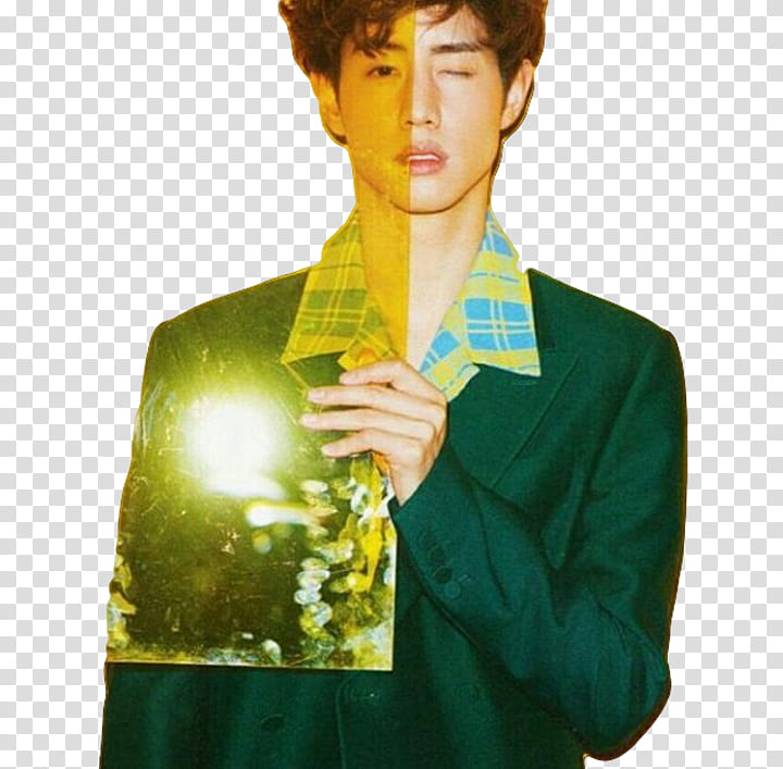 MARK TUAN GOT, man in green suit jacket transparent background PNG clipart