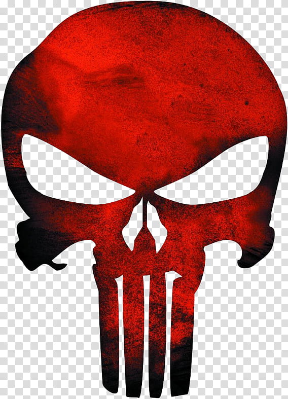 red skull bone transparent background PNG clipart