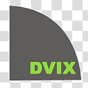 Flat Angles File Types Green, DVIX icon illustration transparent background PNG clipart