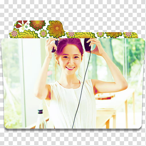 YoonA SNSD Innisfree Folder , .YoonA icon transparent background PNG clipart