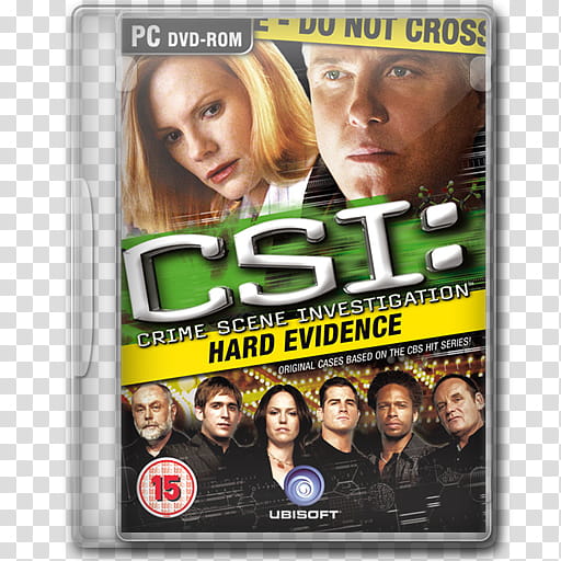 Game Icons , CSI-Hard-Evidence, PC DVD-ROM CSI case illustration transparent background PNG clipart