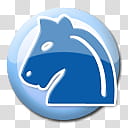 Powder Blue, blue and white horse icon transparent background PNG clipart