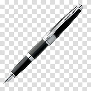 pens s, black and grey click pen illustration transparent background PNG clipart