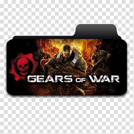 Game Folder Icon Style  , Gears of War transparent background PNG clipart