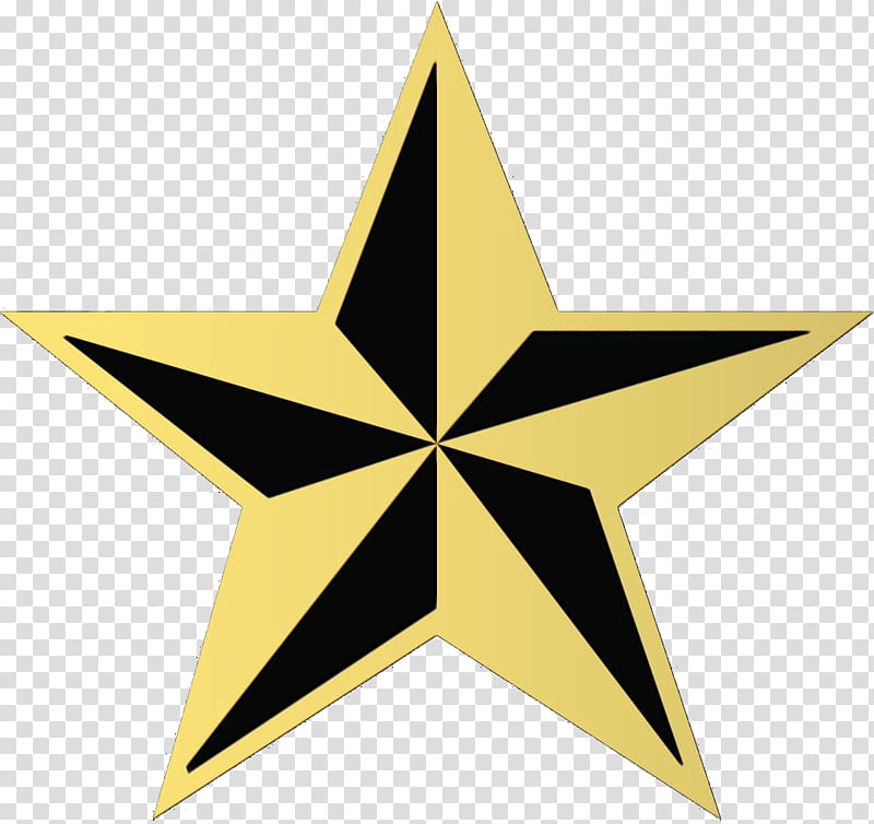 Texas Nautical star Five-pointed star Website, Watercolor, Paint, Wet Ink, Fivepointed Star, Drawing, Yellow, Symbol transparent background PNG clipart