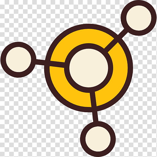 Yellow Circle, Database, Symbol, Computer Software, Data File, Button, Line, Body Jewelry transparent background PNG clipart