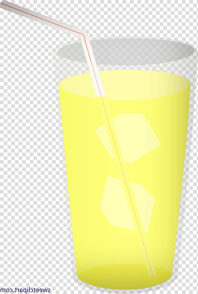 drink yellow drinking straw juice drinkware, Highball Glass, Pint Glass, Nonalcoholic Beverage, Plastic, Cup transparent background PNG clipart