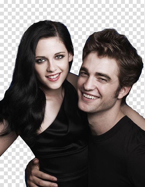 Robsten, Kristen Stewart and Robert Pattinson transparent background PNG clipart